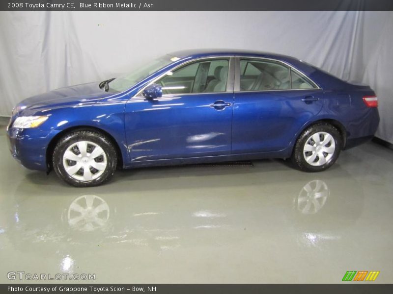Blue Ribbon Metallic / Ash 2008 Toyota Camry CE