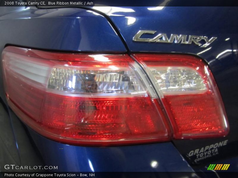 Blue Ribbon Metallic / Ash 2008 Toyota Camry CE