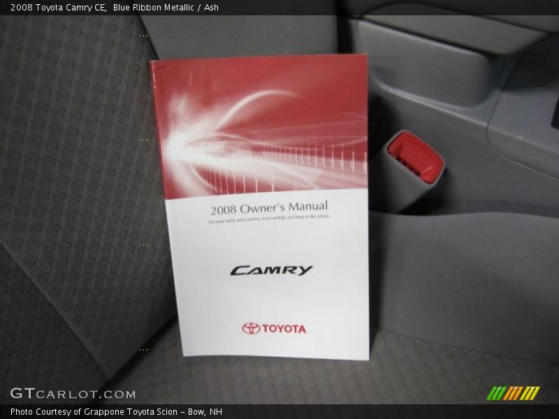 Blue Ribbon Metallic / Ash 2008 Toyota Camry CE