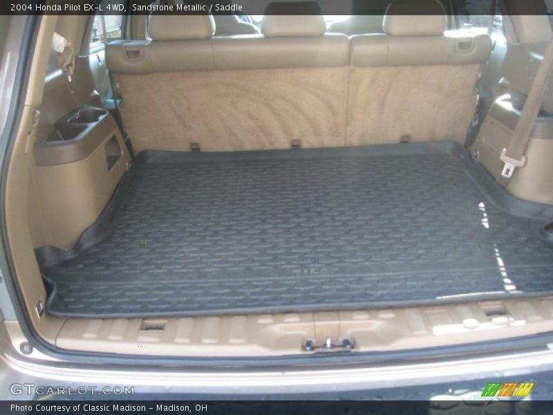 Sandstone Metallic / Saddle 2004 Honda Pilot EX-L 4WD