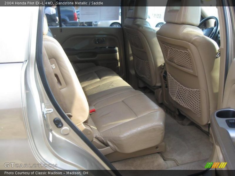 Sandstone Metallic / Saddle 2004 Honda Pilot EX-L 4WD