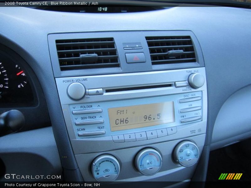 Blue Ribbon Metallic / Ash 2008 Toyota Camry CE