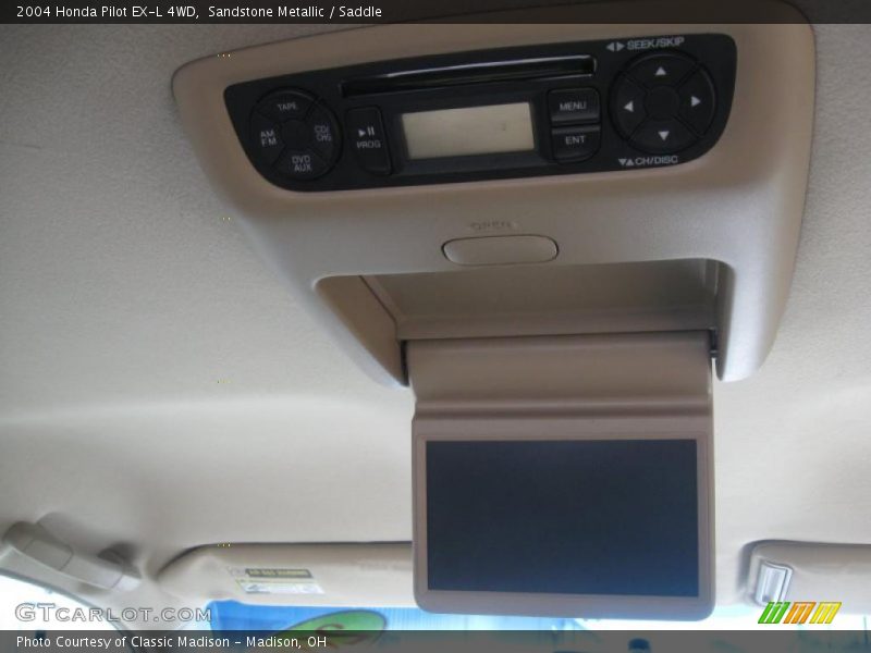 Sandstone Metallic / Saddle 2004 Honda Pilot EX-L 4WD