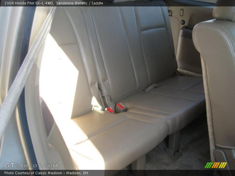Sandstone Metallic / Saddle 2004 Honda Pilot EX-L 4WD