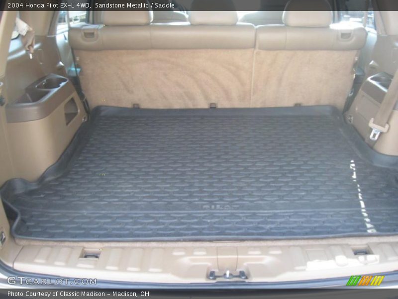 Sandstone Metallic / Saddle 2004 Honda Pilot EX-L 4WD