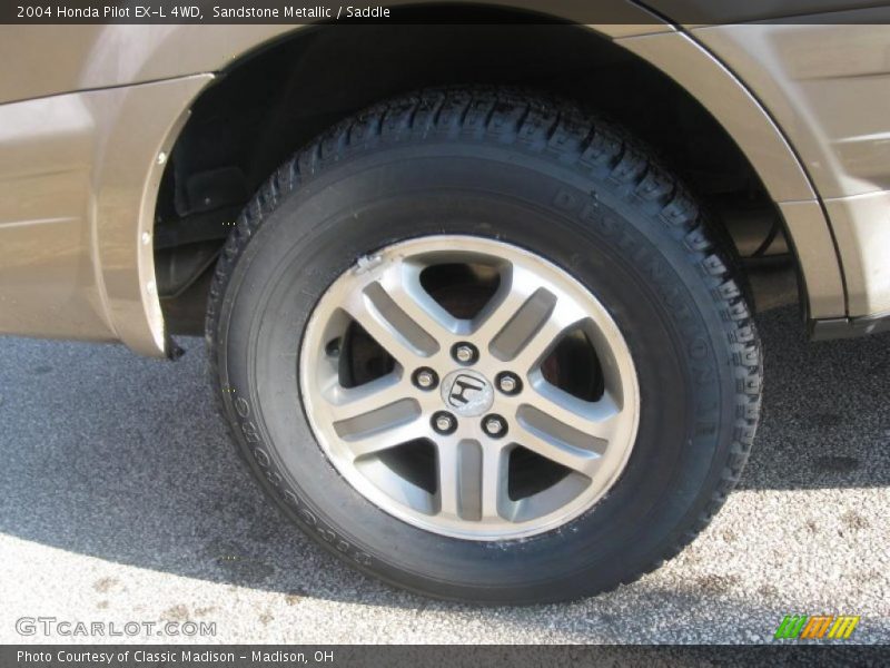 Sandstone Metallic / Saddle 2004 Honda Pilot EX-L 4WD