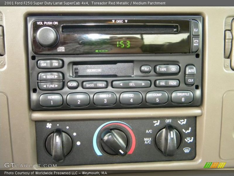 Controls of 2001 F250 Super Duty Lariat SuperCab 4x4