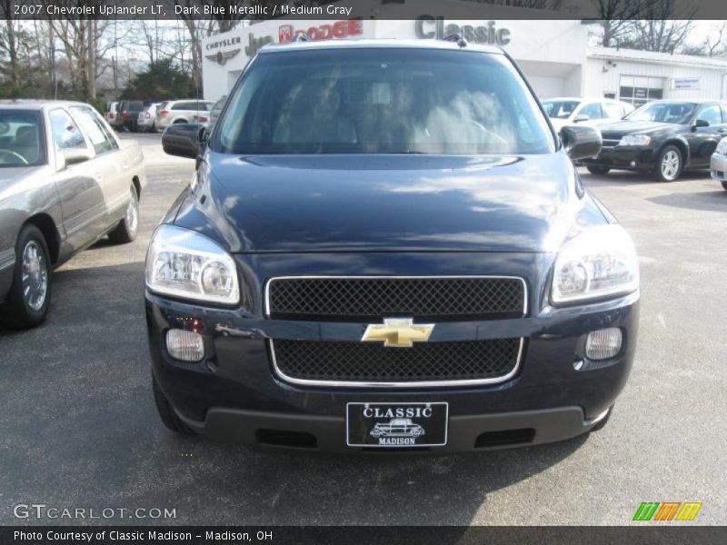 Dark Blue Metallic / Medium Gray 2007 Chevrolet Uplander LT