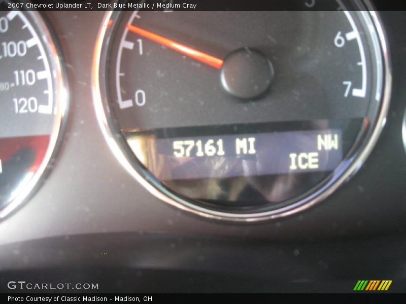 Dark Blue Metallic / Medium Gray 2007 Chevrolet Uplander LT