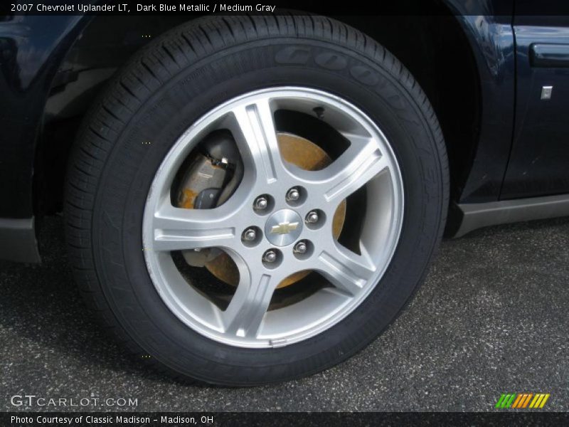Dark Blue Metallic / Medium Gray 2007 Chevrolet Uplander LT