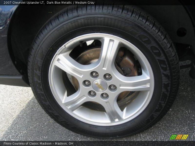 Dark Blue Metallic / Medium Gray 2007 Chevrolet Uplander LT