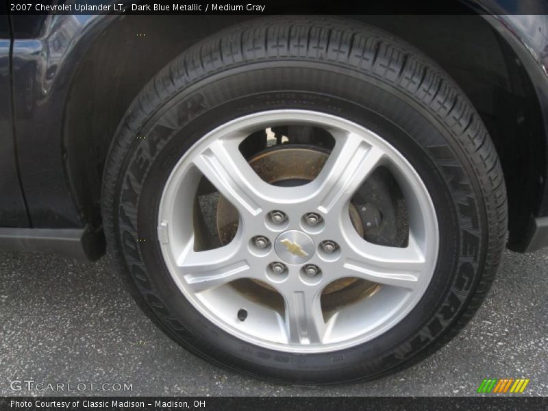 Dark Blue Metallic / Medium Gray 2007 Chevrolet Uplander LT