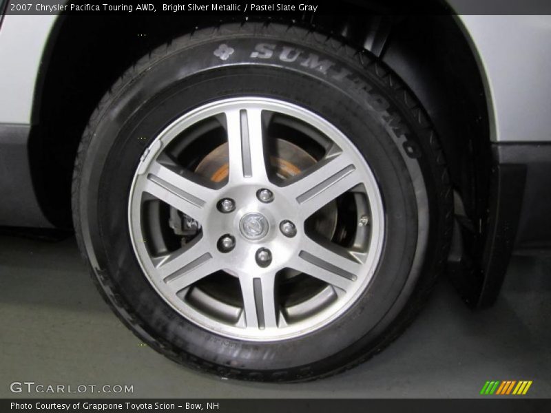 Bright Silver Metallic / Pastel Slate Gray 2007 Chrysler Pacifica Touring AWD