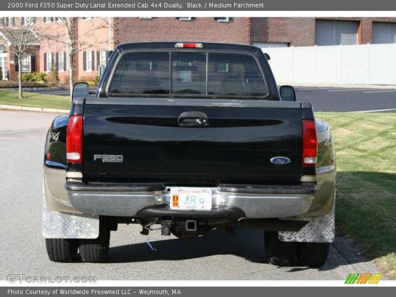 Black / Medium Parchment 2000 Ford F350 Super Duty Lariat Extended Cab 4x4 Dually
