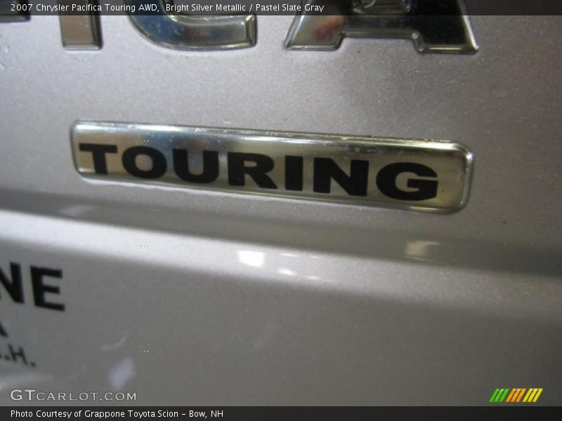 Bright Silver Metallic / Pastel Slate Gray 2007 Chrysler Pacifica Touring AWD
