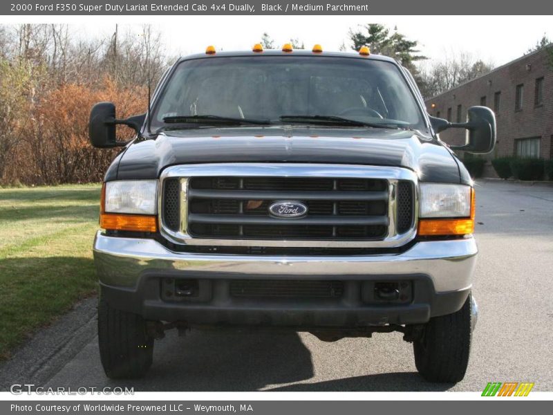Black / Medium Parchment 2000 Ford F350 Super Duty Lariat Extended Cab 4x4 Dually