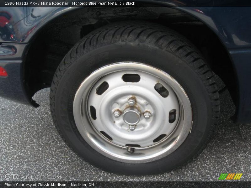 Montego Blue Pearl Metallic / Black 1996 Mazda MX-5 Miata Roadster