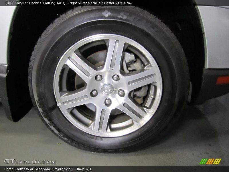Bright Silver Metallic / Pastel Slate Gray 2007 Chrysler Pacifica Touring AWD