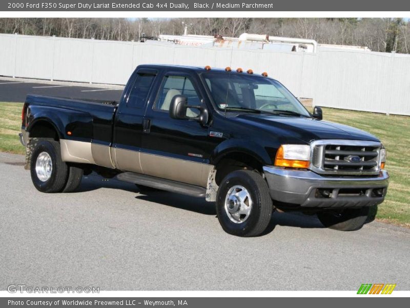  2000 F350 Super Duty Lariat Extended Cab 4x4 Dually Black