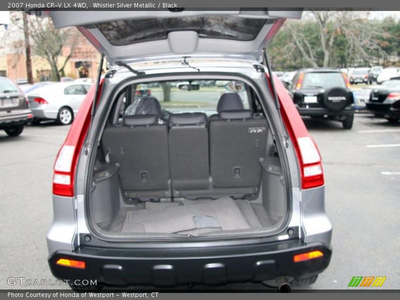 Whistler Silver Metallic / Black 2007 Honda CR-V LX 4WD