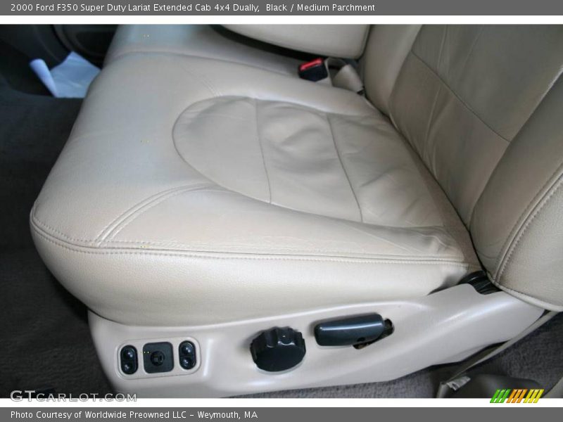 Black / Medium Parchment 2000 Ford F350 Super Duty Lariat Extended Cab 4x4 Dually