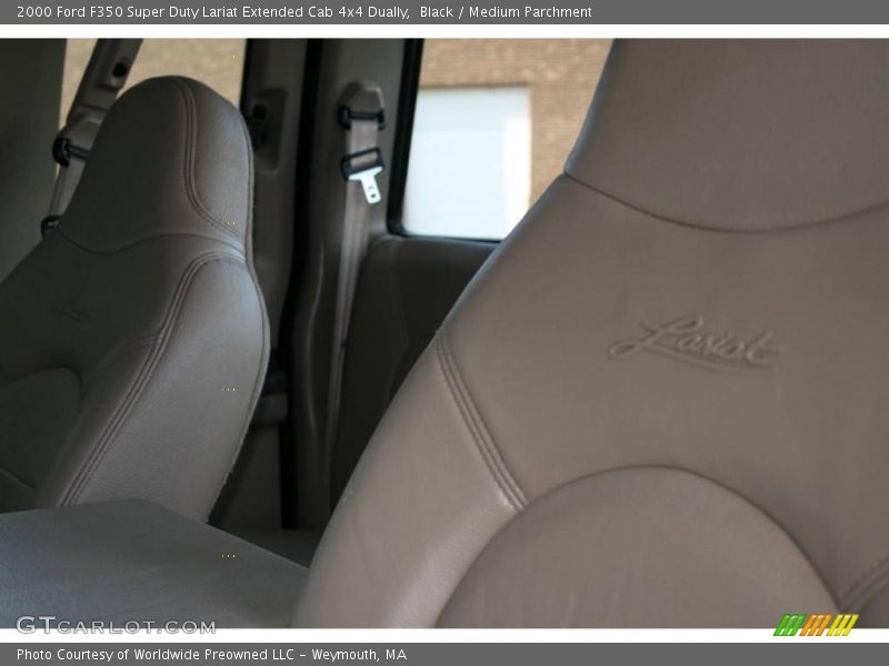 Black / Medium Parchment 2000 Ford F350 Super Duty Lariat Extended Cab 4x4 Dually