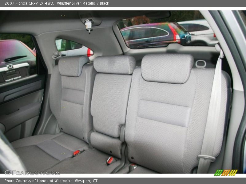 Whistler Silver Metallic / Black 2007 Honda CR-V LX 4WD
