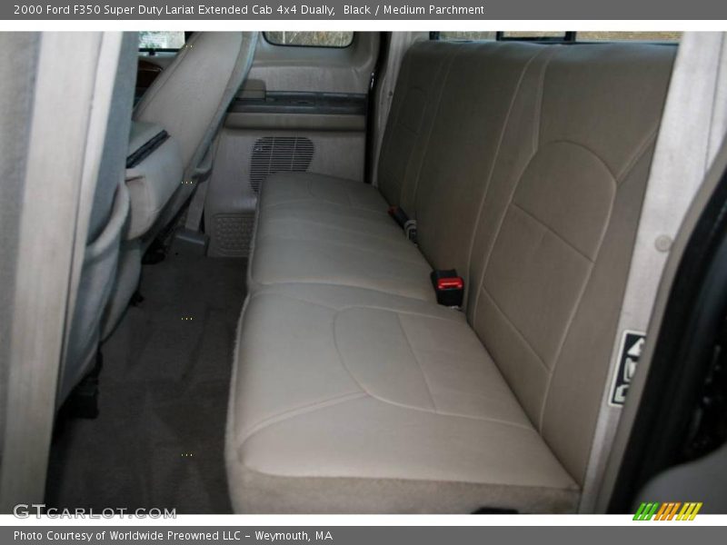 Black / Medium Parchment 2000 Ford F350 Super Duty Lariat Extended Cab 4x4 Dually