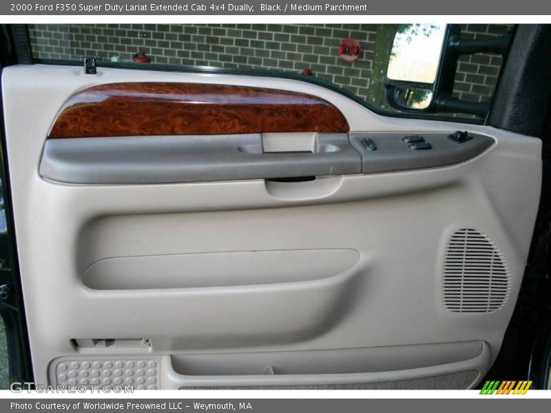 Black / Medium Parchment 2000 Ford F350 Super Duty Lariat Extended Cab 4x4 Dually