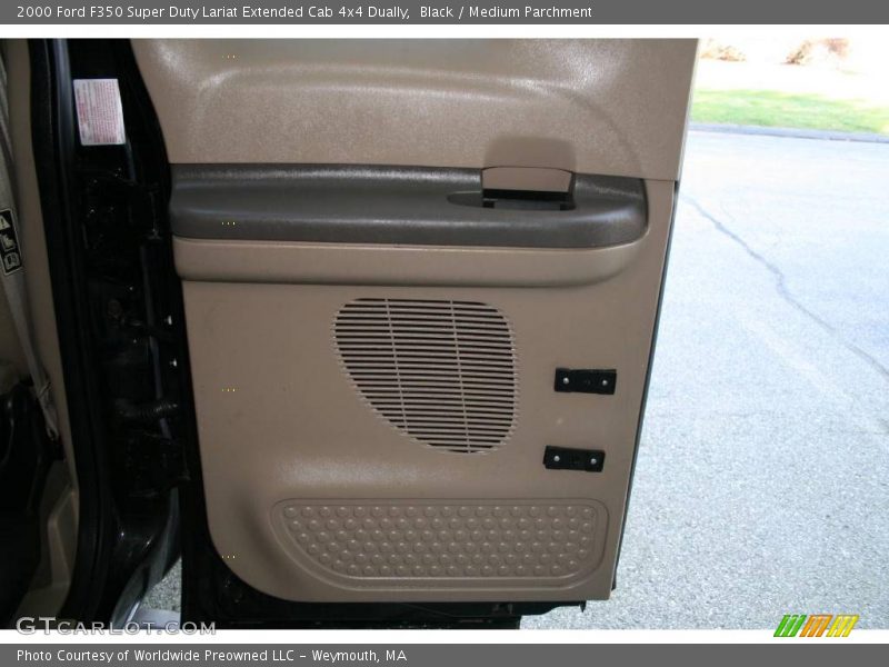 Black / Medium Parchment 2000 Ford F350 Super Duty Lariat Extended Cab 4x4 Dually