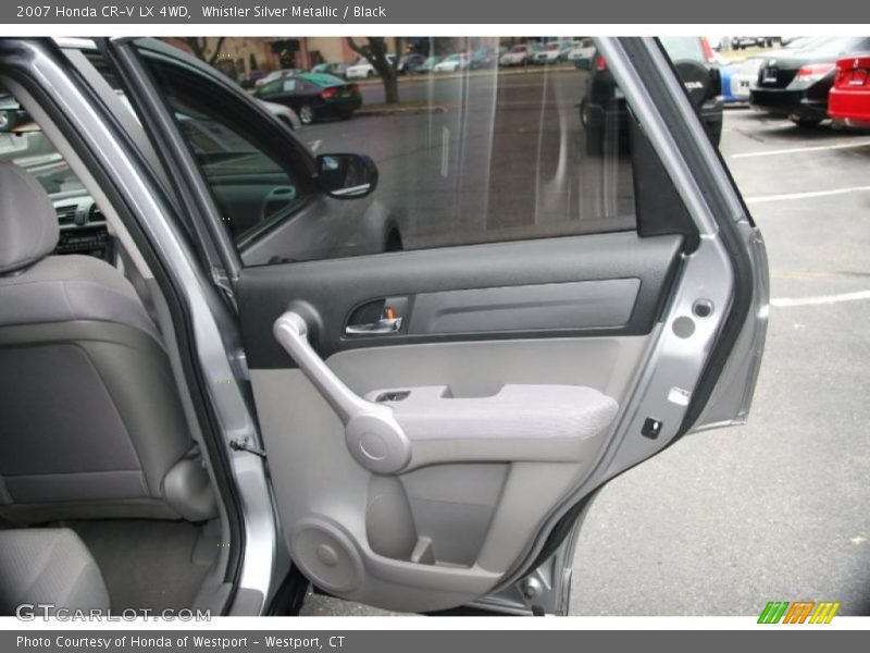 Whistler Silver Metallic / Black 2007 Honda CR-V LX 4WD