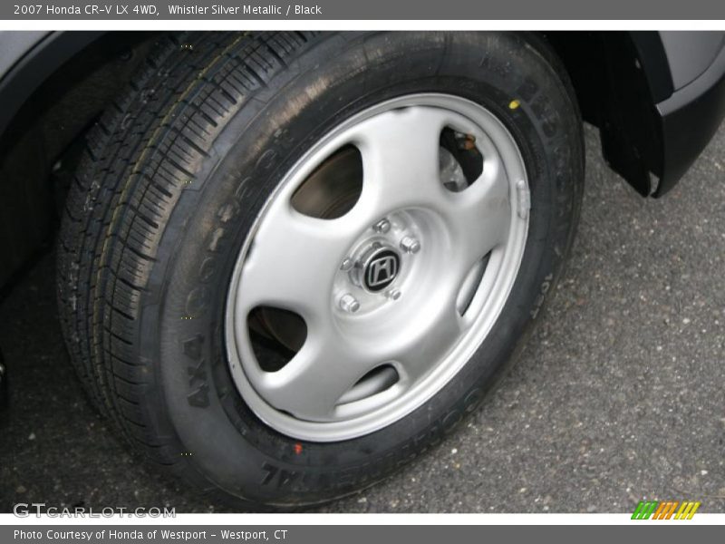 Whistler Silver Metallic / Black 2007 Honda CR-V LX 4WD