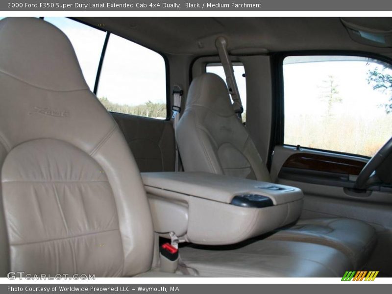 Black / Medium Parchment 2000 Ford F350 Super Duty Lariat Extended Cab 4x4 Dually