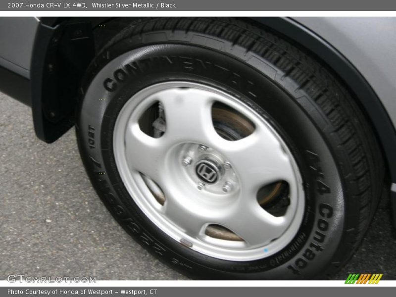 Whistler Silver Metallic / Black 2007 Honda CR-V LX 4WD