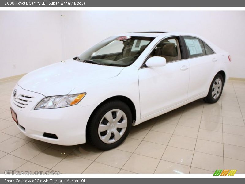 Super White / Bisque 2008 Toyota Camry LE