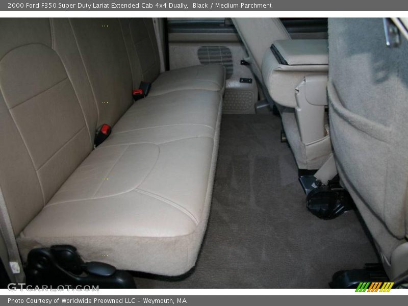 Black / Medium Parchment 2000 Ford F350 Super Duty Lariat Extended Cab 4x4 Dually