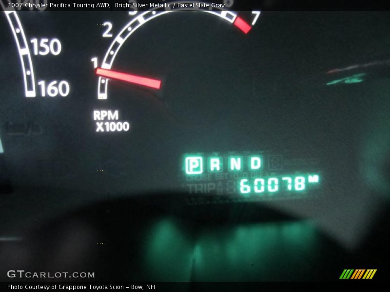 Bright Silver Metallic / Pastel Slate Gray 2007 Chrysler Pacifica Touring AWD