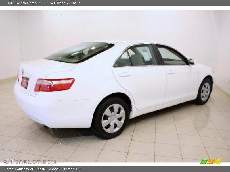 Super White / Bisque 2008 Toyota Camry LE