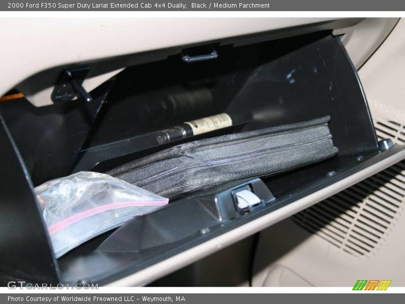 Black / Medium Parchment 2000 Ford F350 Super Duty Lariat Extended Cab 4x4 Dually