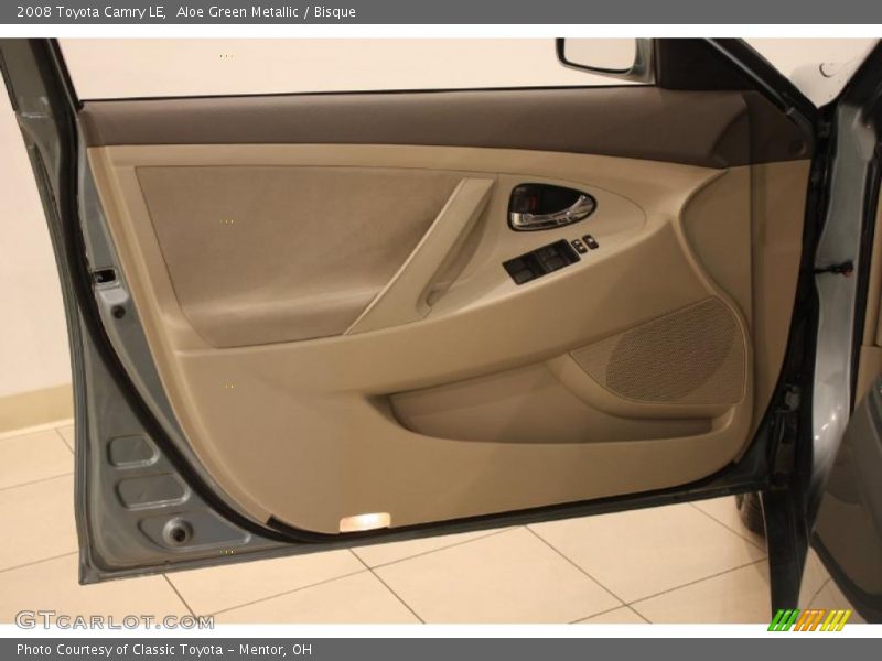 Aloe Green Metallic / Bisque 2008 Toyota Camry LE