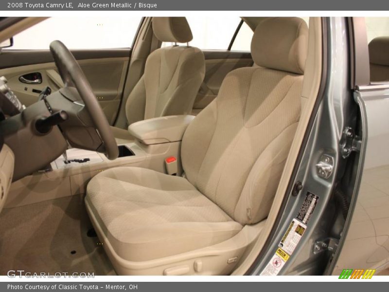 Aloe Green Metallic / Bisque 2008 Toyota Camry LE
