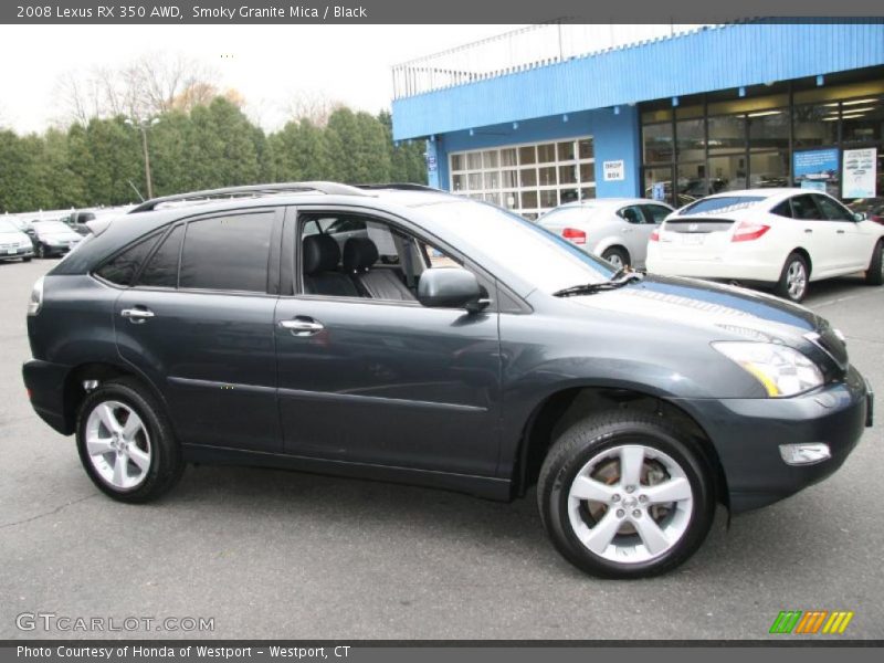 Smoky Granite Mica / Black 2008 Lexus RX 350 AWD