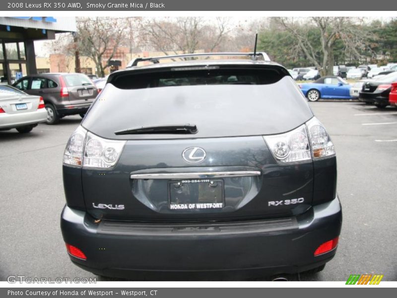 Smoky Granite Mica / Black 2008 Lexus RX 350 AWD
