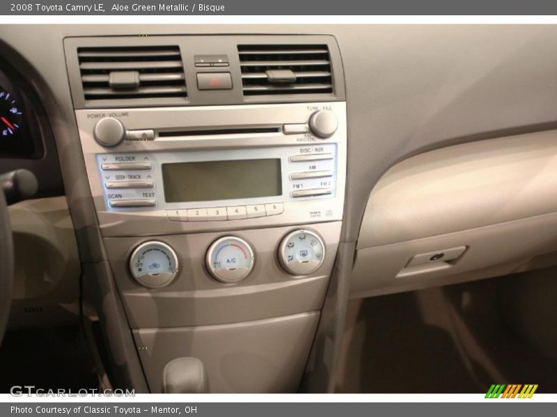 Aloe Green Metallic / Bisque 2008 Toyota Camry LE