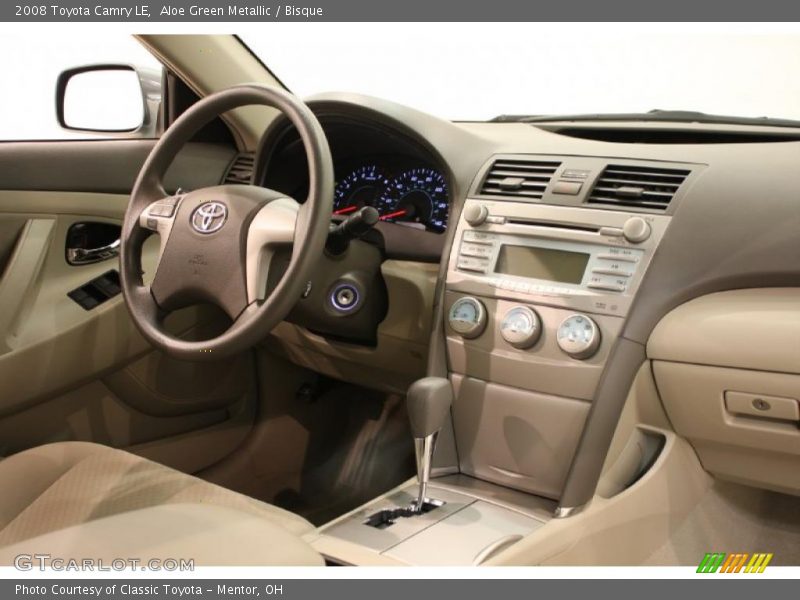 Aloe Green Metallic / Bisque 2008 Toyota Camry LE