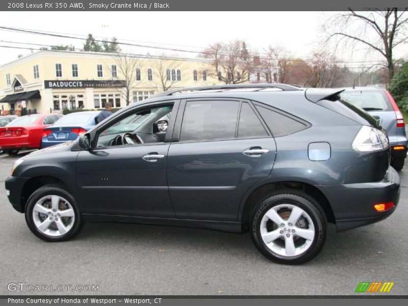 Smoky Granite Mica / Black 2008 Lexus RX 350 AWD
