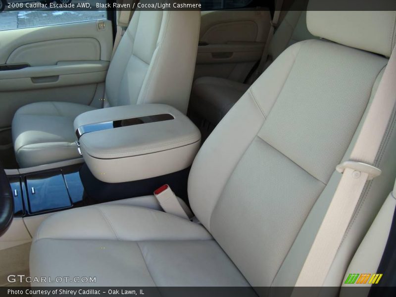 Black Raven / Cocoa/Light Cashmere 2008 Cadillac Escalade AWD