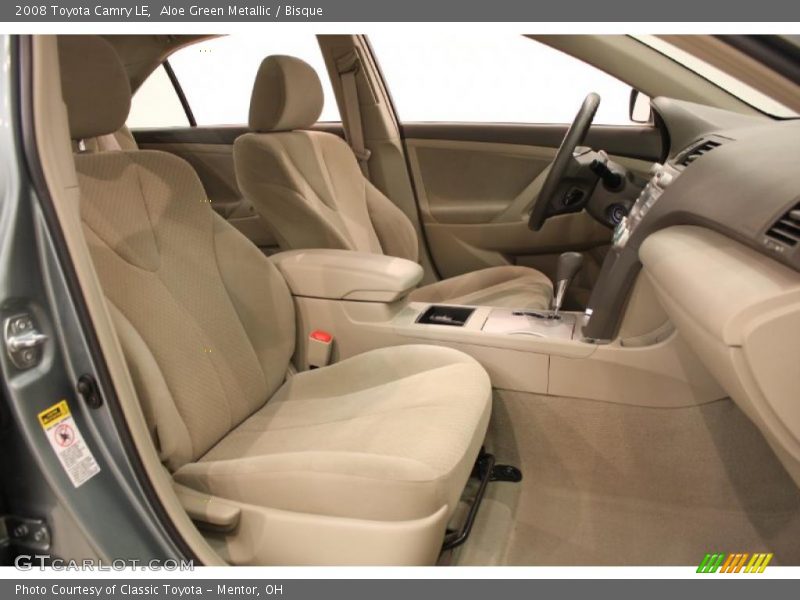 Aloe Green Metallic / Bisque 2008 Toyota Camry LE