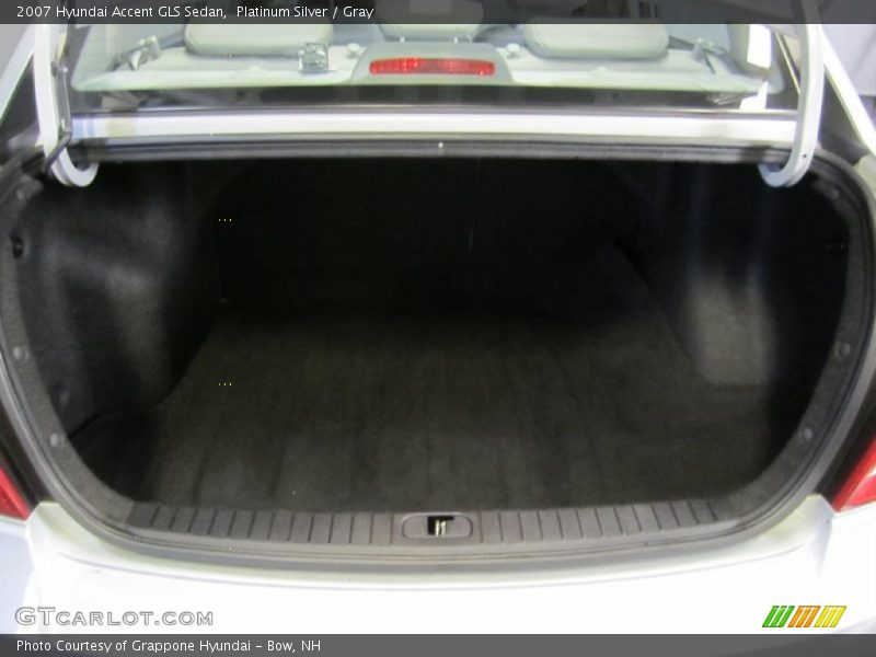 Platinum Silver / Gray 2007 Hyundai Accent GLS Sedan