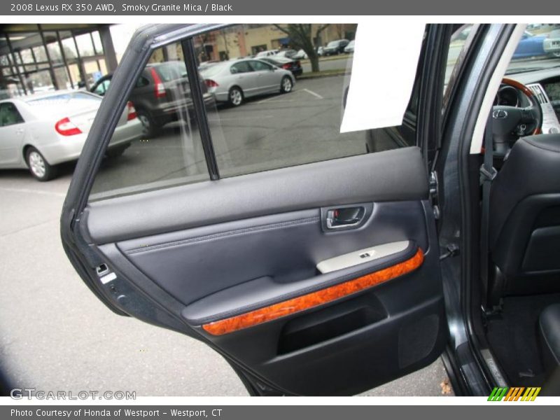 Smoky Granite Mica / Black 2008 Lexus RX 350 AWD